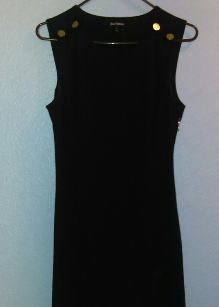 Juicy Couture black sleeveless dress